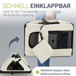 Hundebox Auto faltbar Lassie