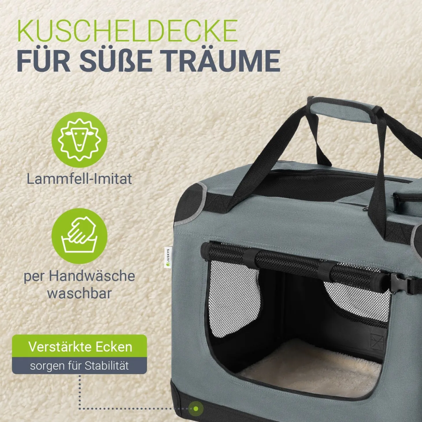 Hundebox Auto faltbar Lassie