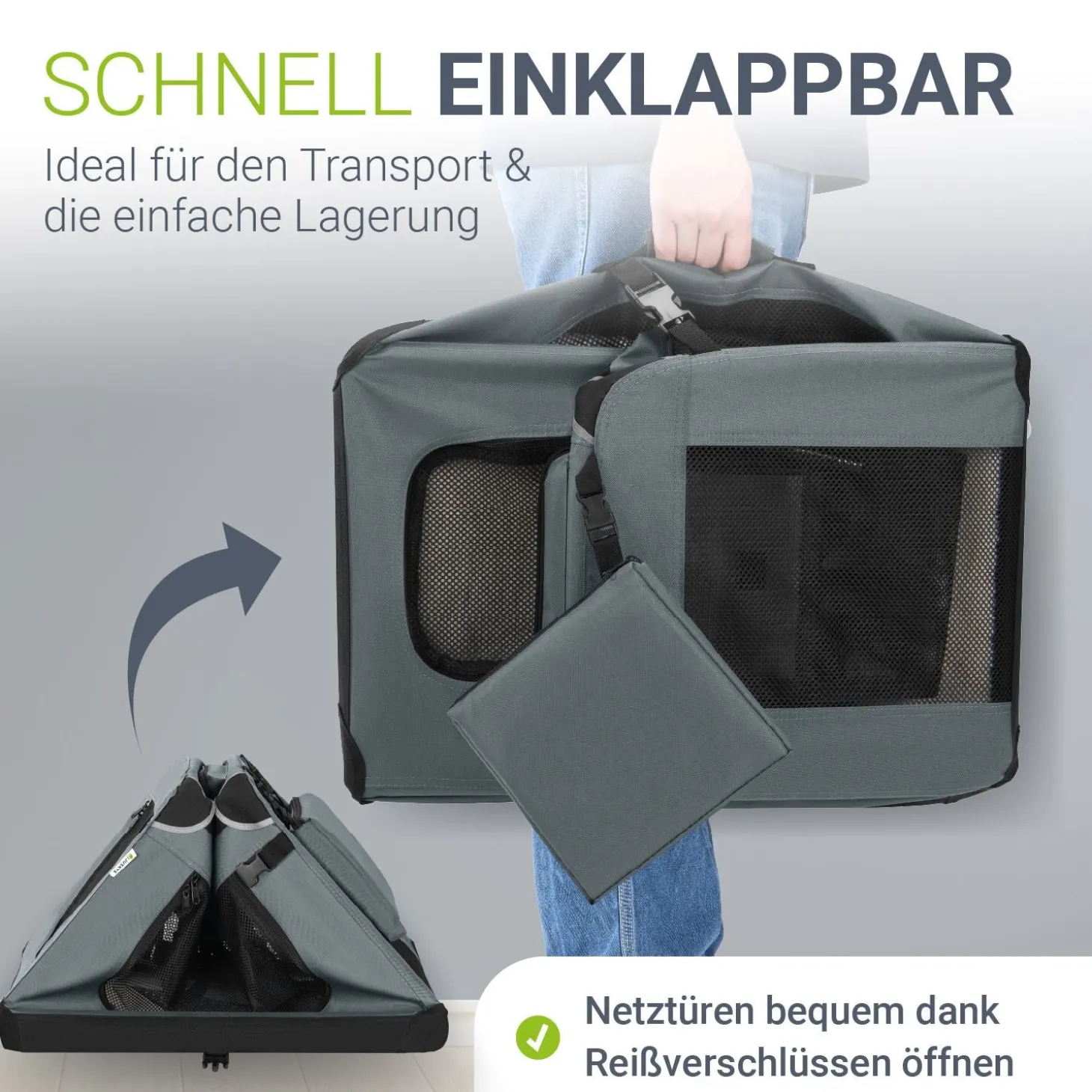 Hundebox Auto faltbar Lassie