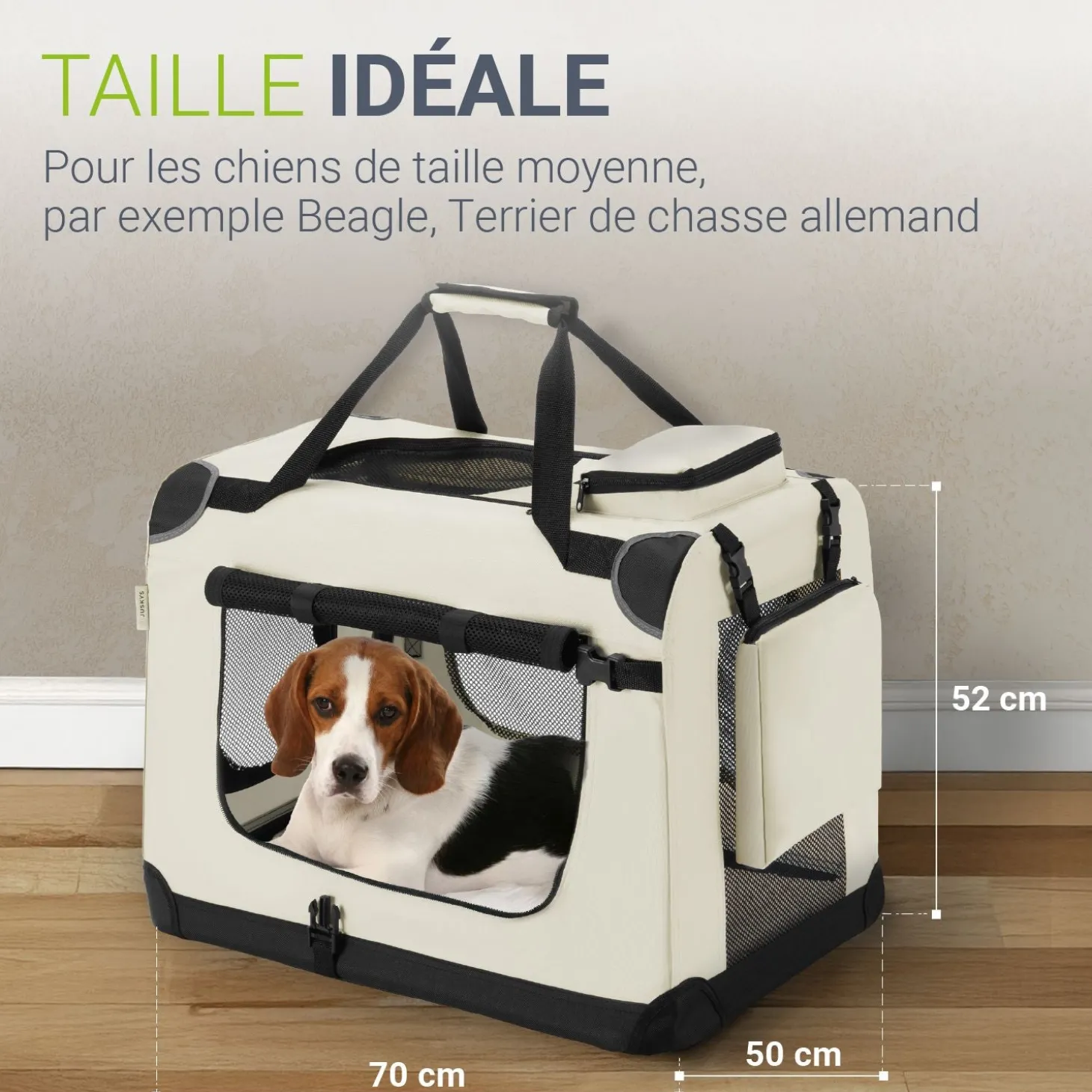Hundebox Auto faltbar Lassie
