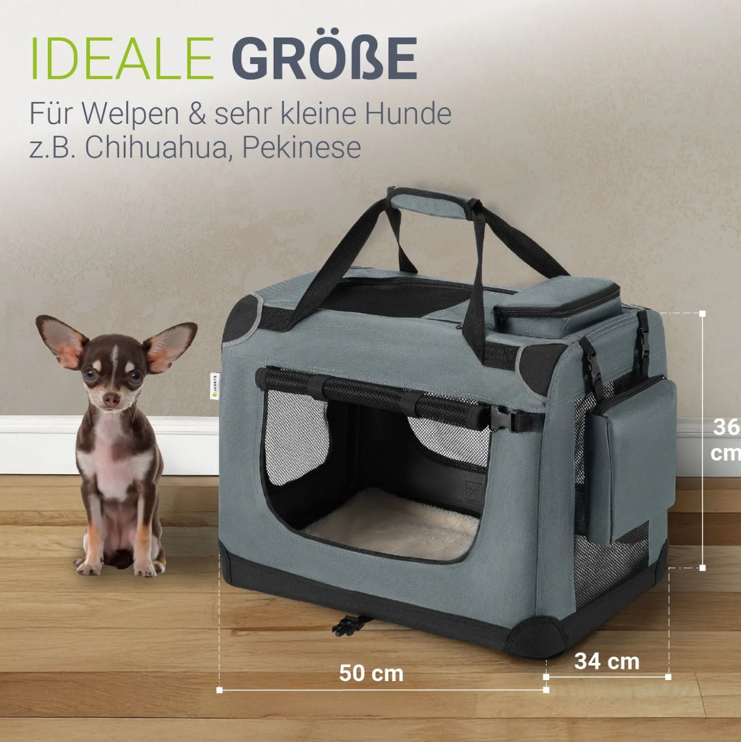 Hundebox Auto faltbar Lassie