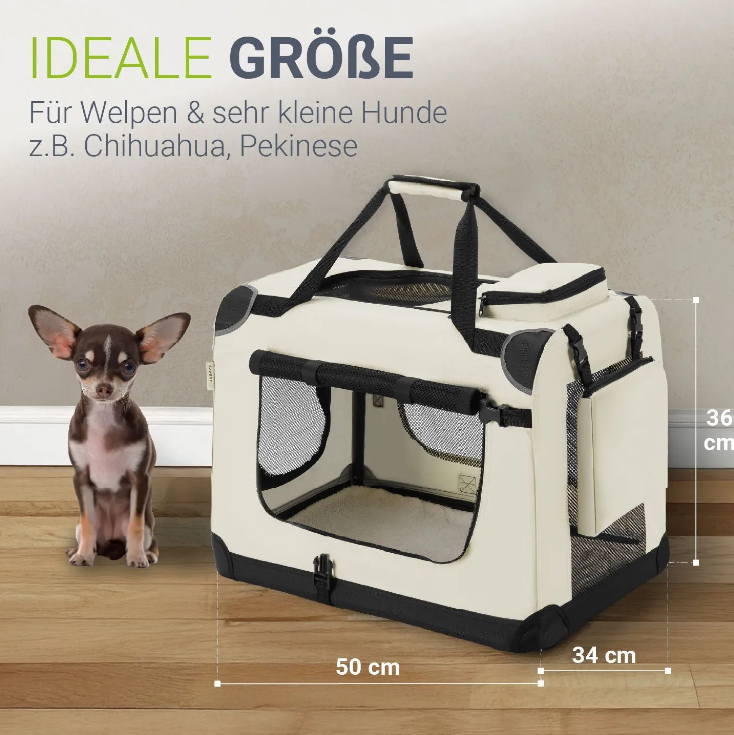 Hundebox Auto faltbar Lassie
