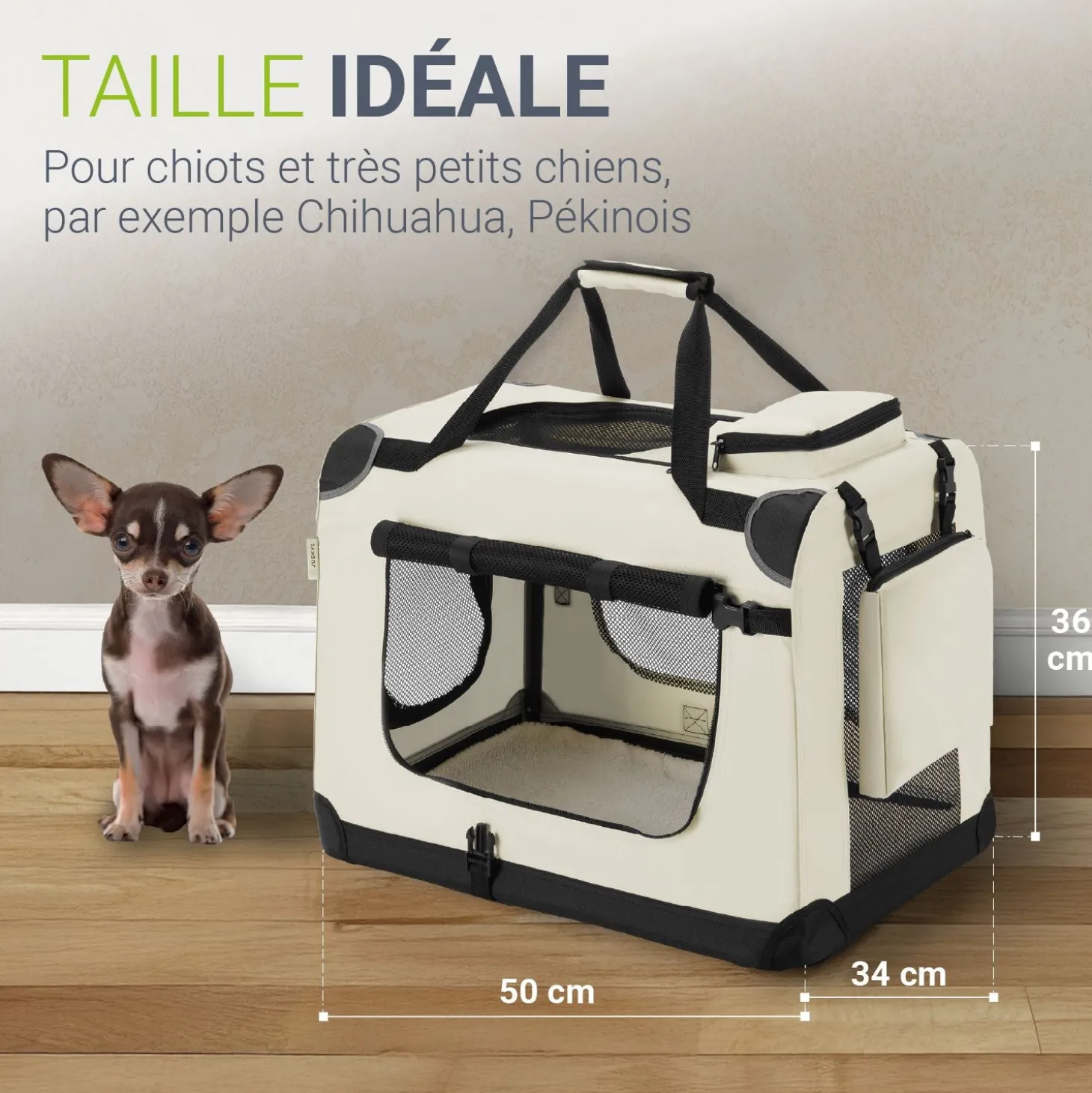 Hundebox Auto faltbar Lassie