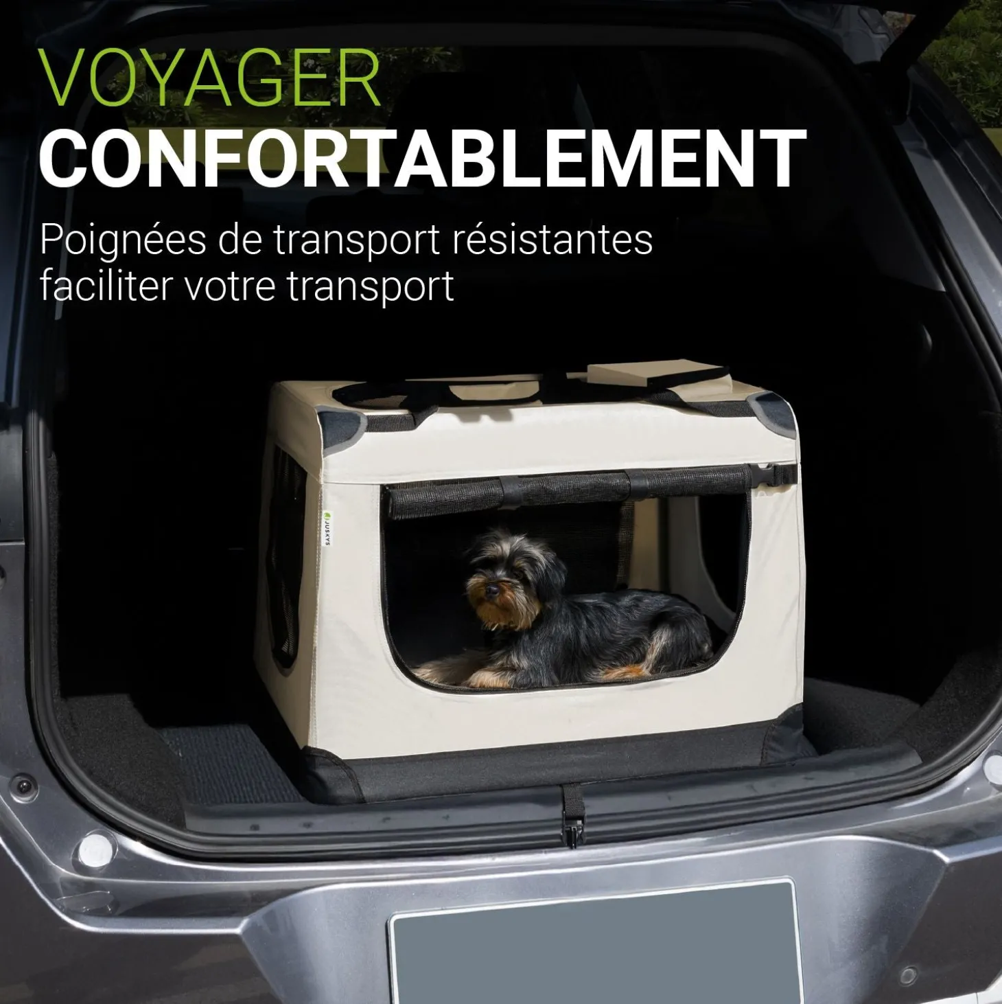 Hundebox Auto faltbar Lassie