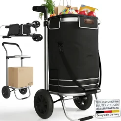 3in1 Einkaufstrolley - 56 L Kapazität