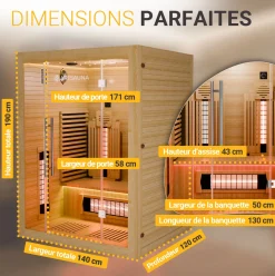 Infrarotkabine Aarhus 140