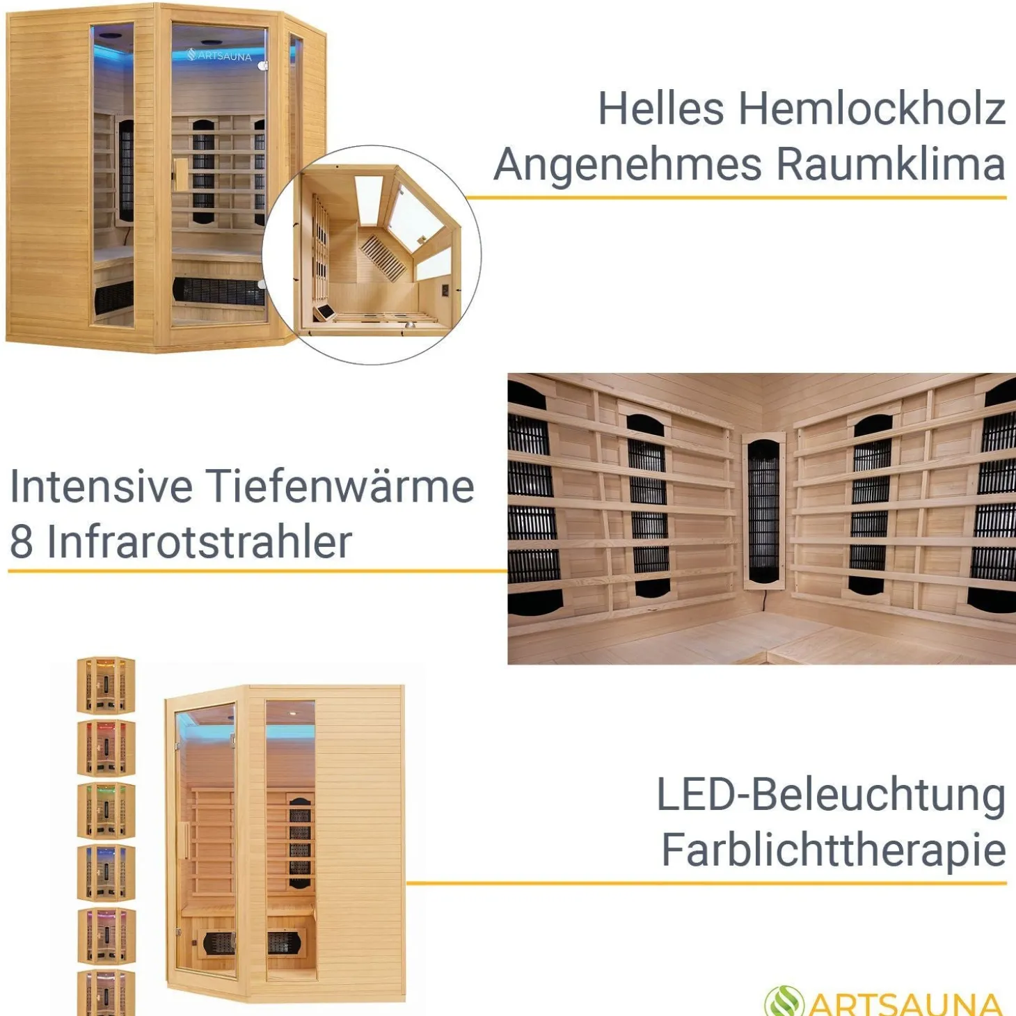Infrarotkabine Nyborg E150K