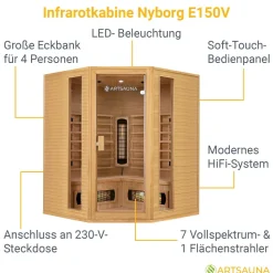 Infrarotkabine Nyborg E150V