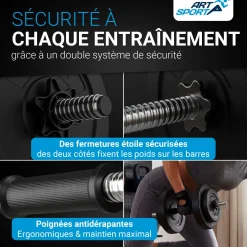 3in1 Hantelset 60kg