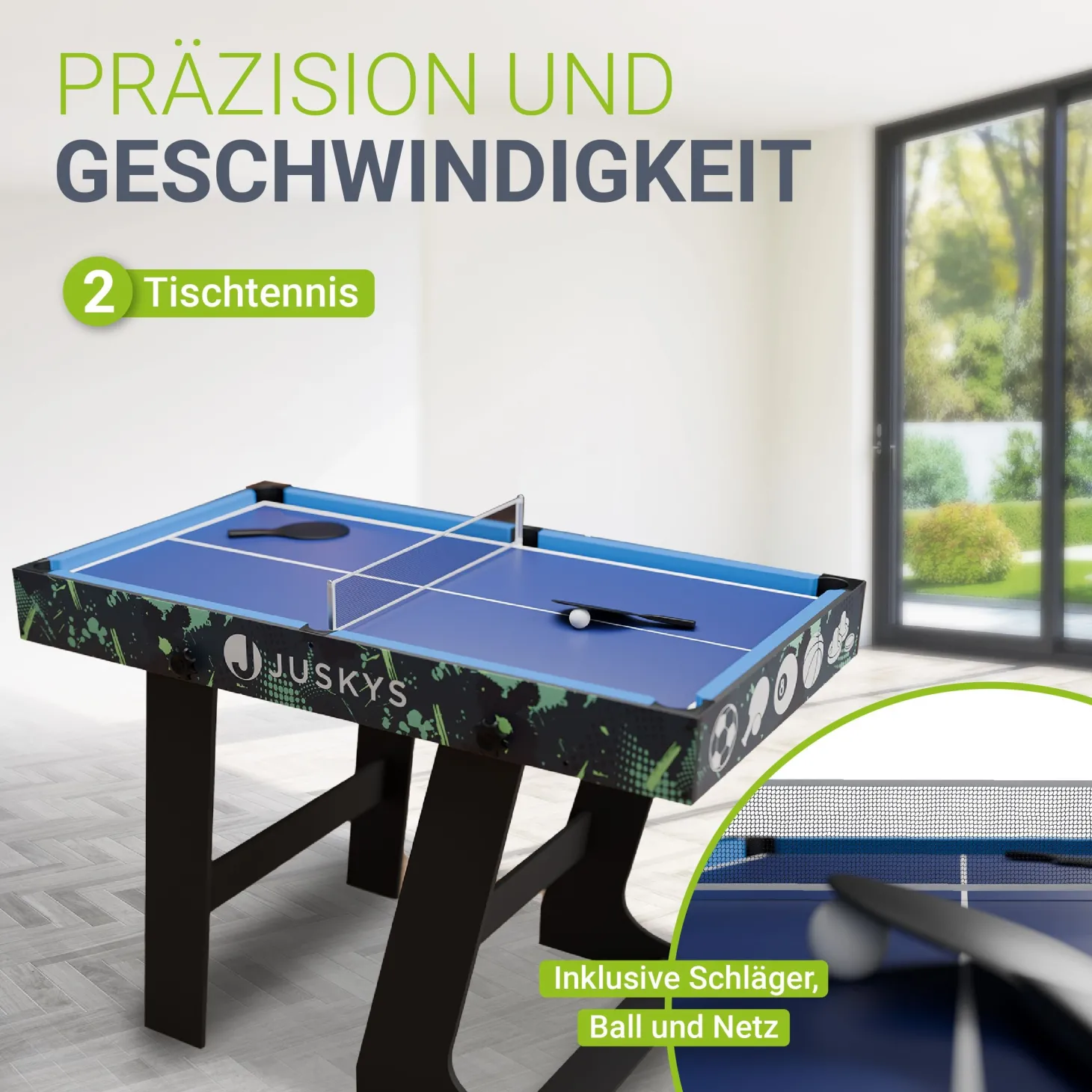 5in1 Spieltisch Ballzauber