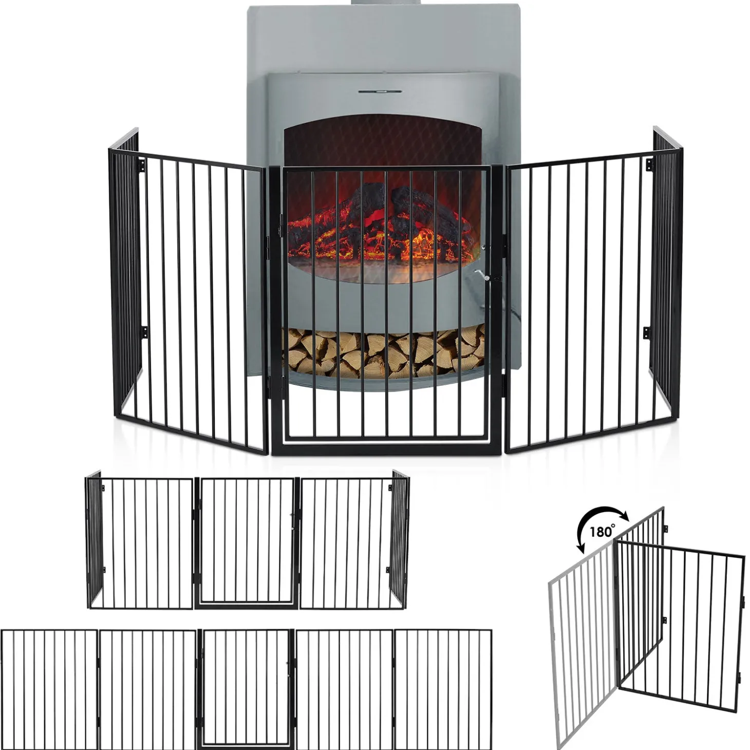 Kamin- / Ofenschutzgitter 300 cm