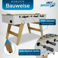 Kickertisch für Kinder und Erwachsene