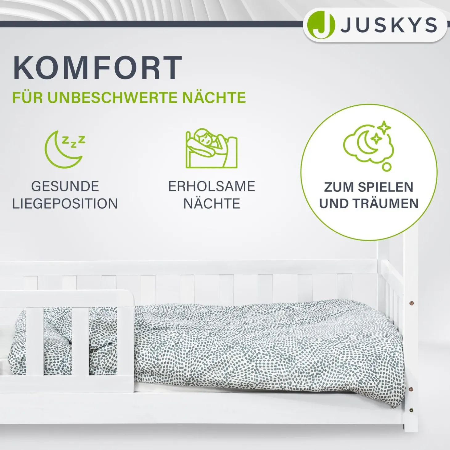 Kinderbett Marli 80 x 160 cm