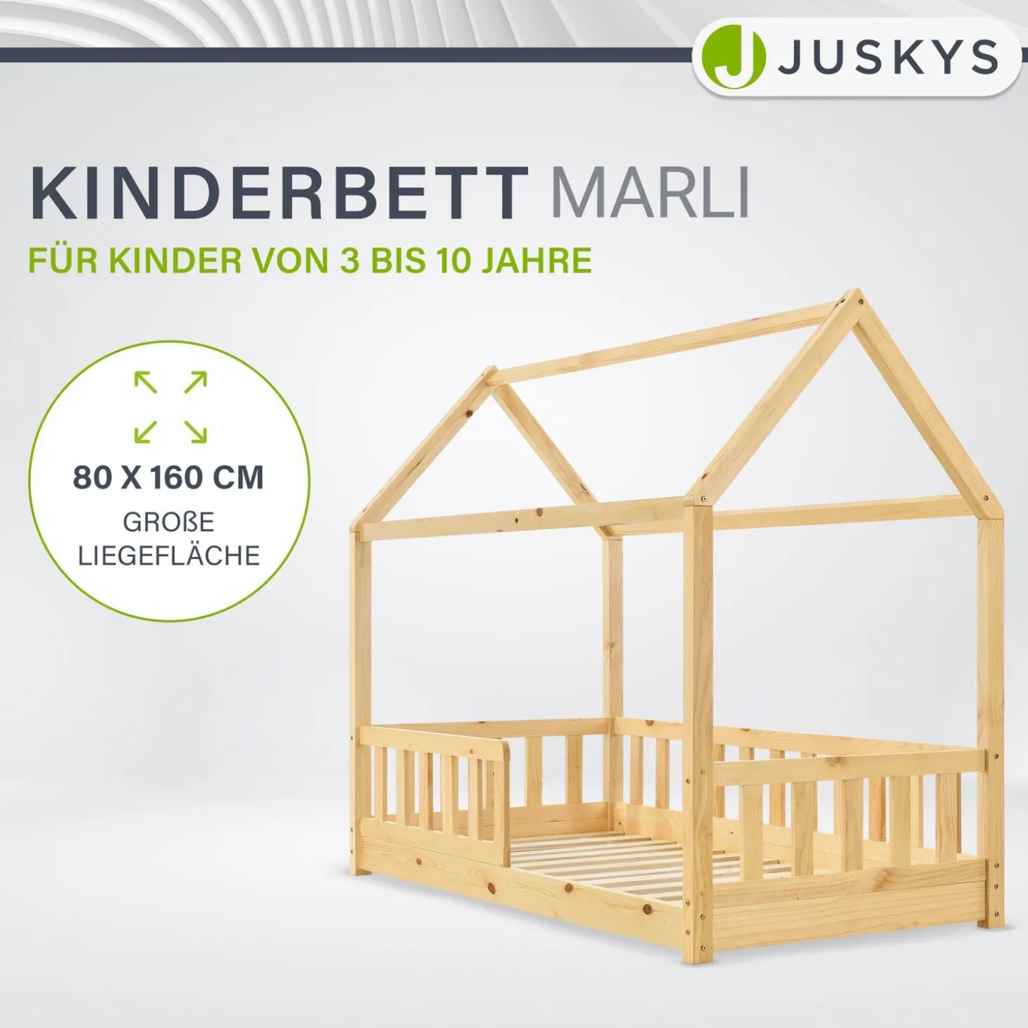 Kinderbett Marli 80 x 160 cm