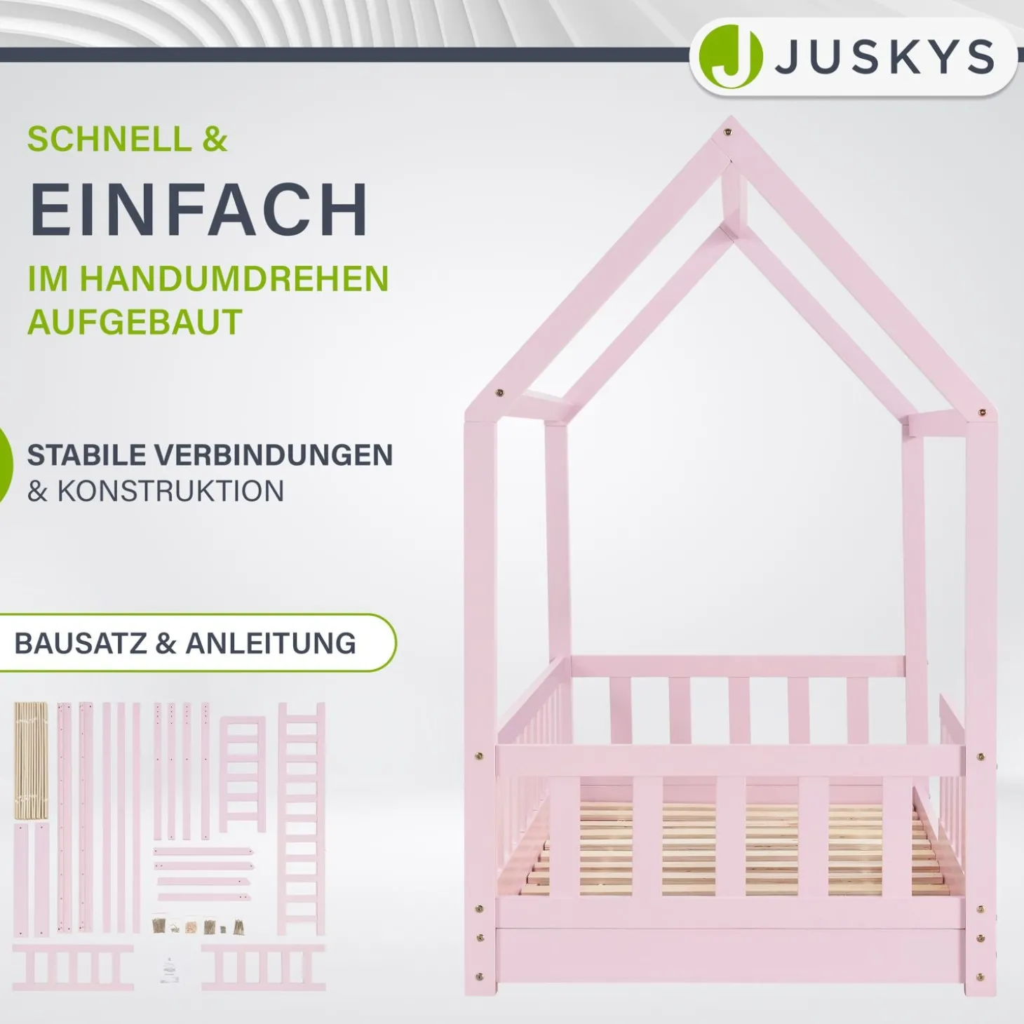 Kinderbett Marli 80 x 160 cm
