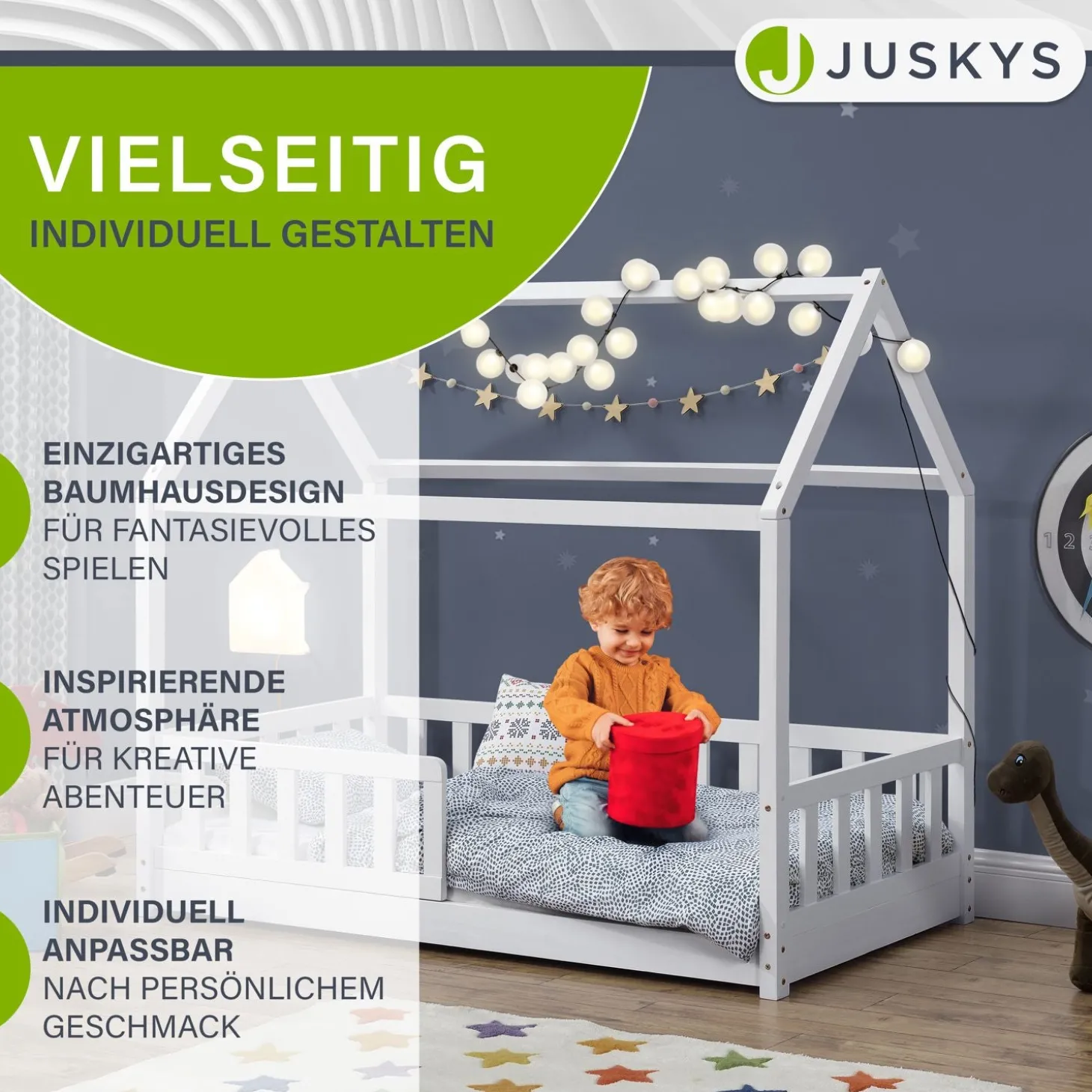 Kinderbett Marli 80 x 160 cm