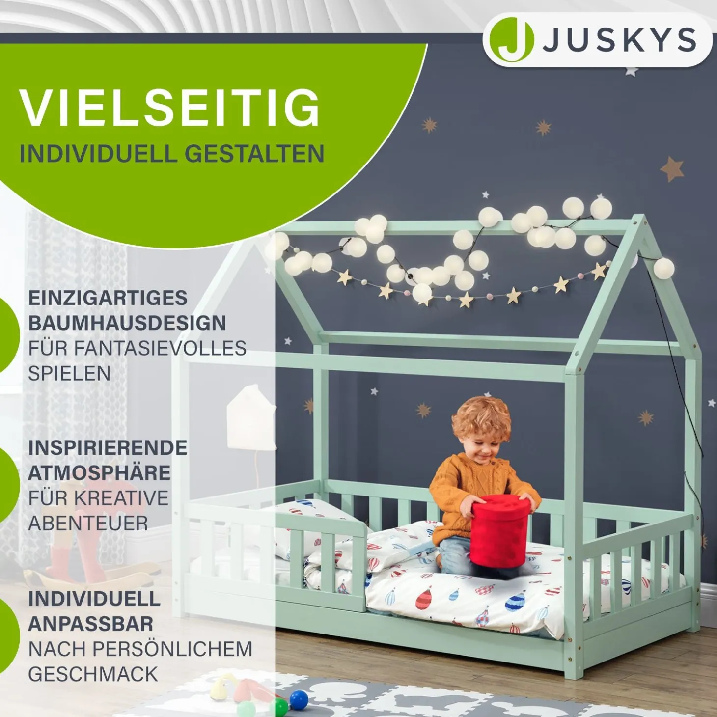 Kinderbett Marli 80 x 160 cm