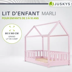 Kinderbett Marli 80 x 160 cm
