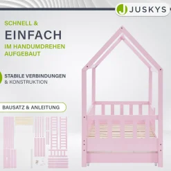Kinderbett Marli 80 x 160 cm mit Bettkasten