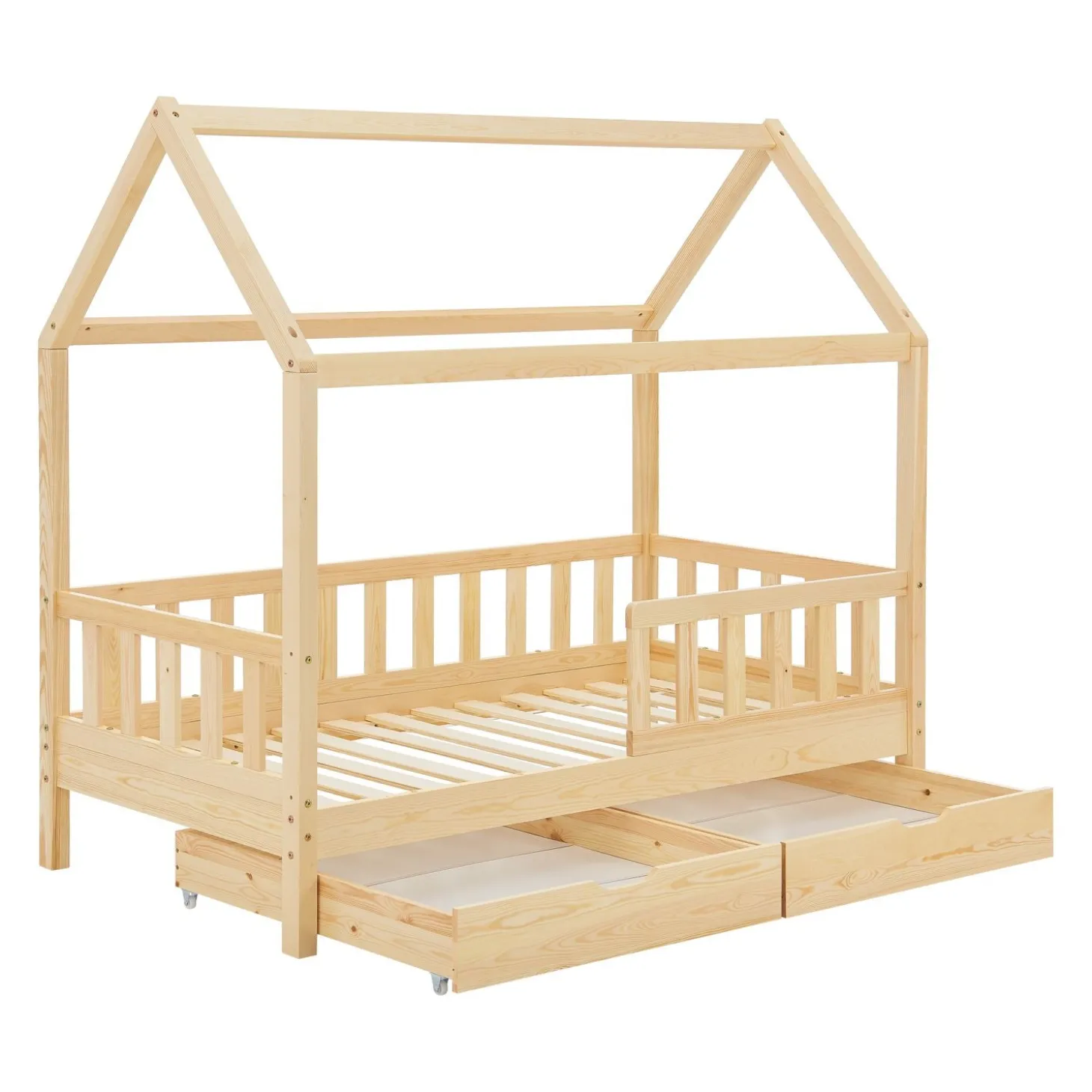 Kinderbett Marli 80 x 160 cm mit Bettkasten