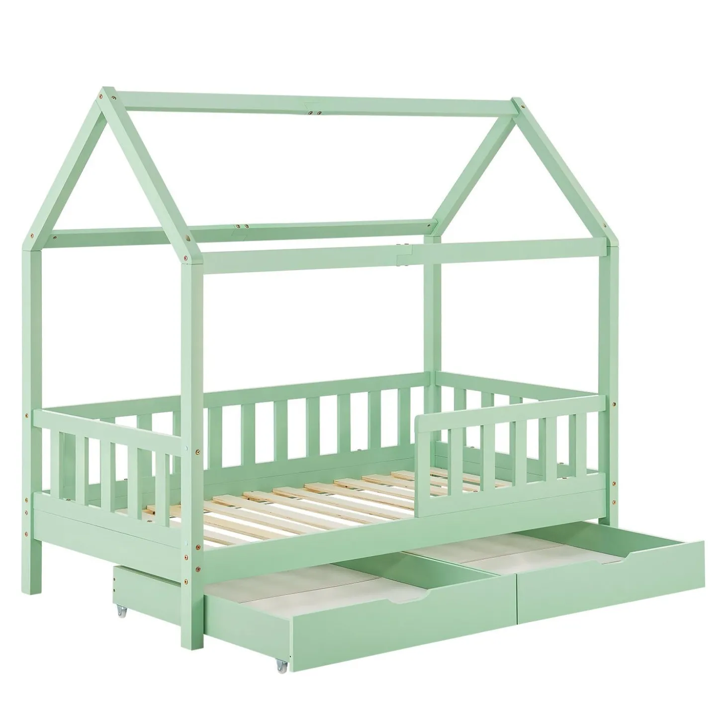 Kinderbett Marli 90 x 200 cm mit Bettkasten
