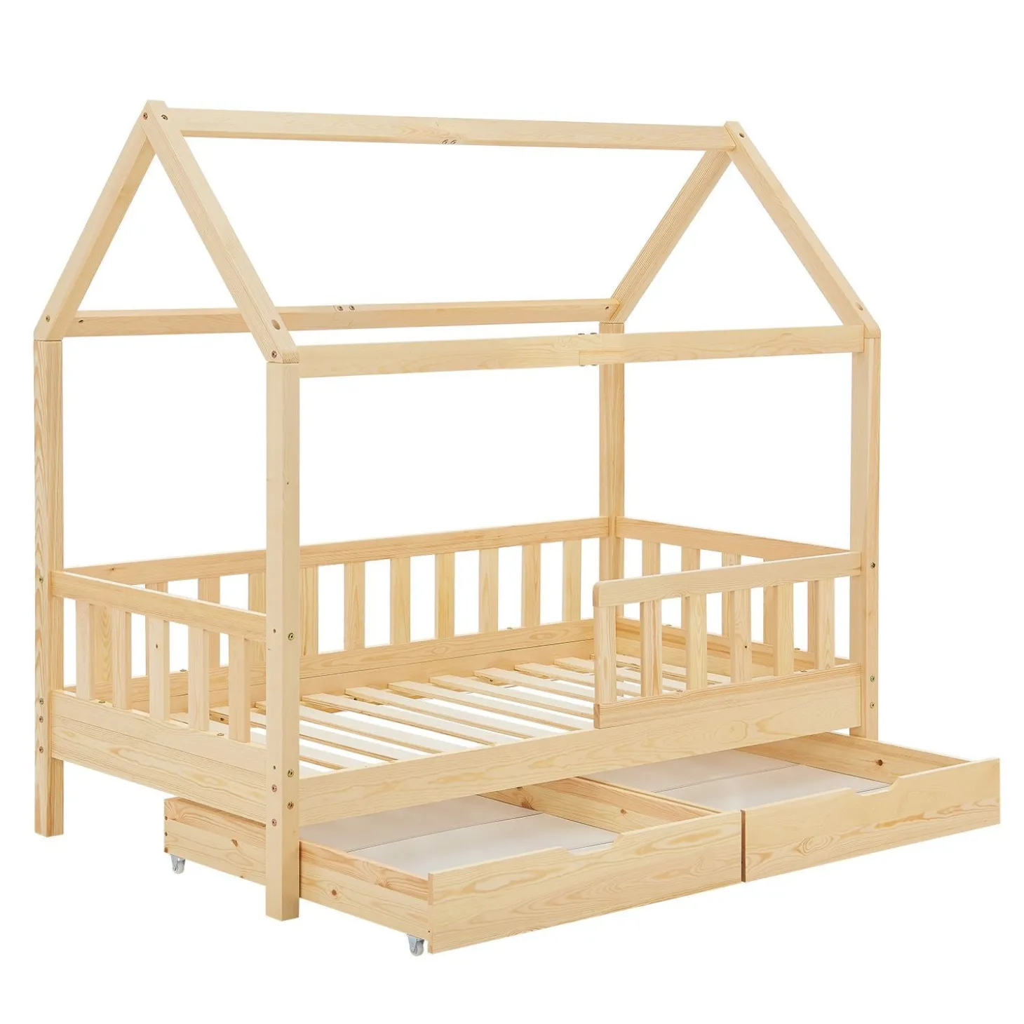 Kinderbett Marli 90 x 200 cm mit Bettkasten