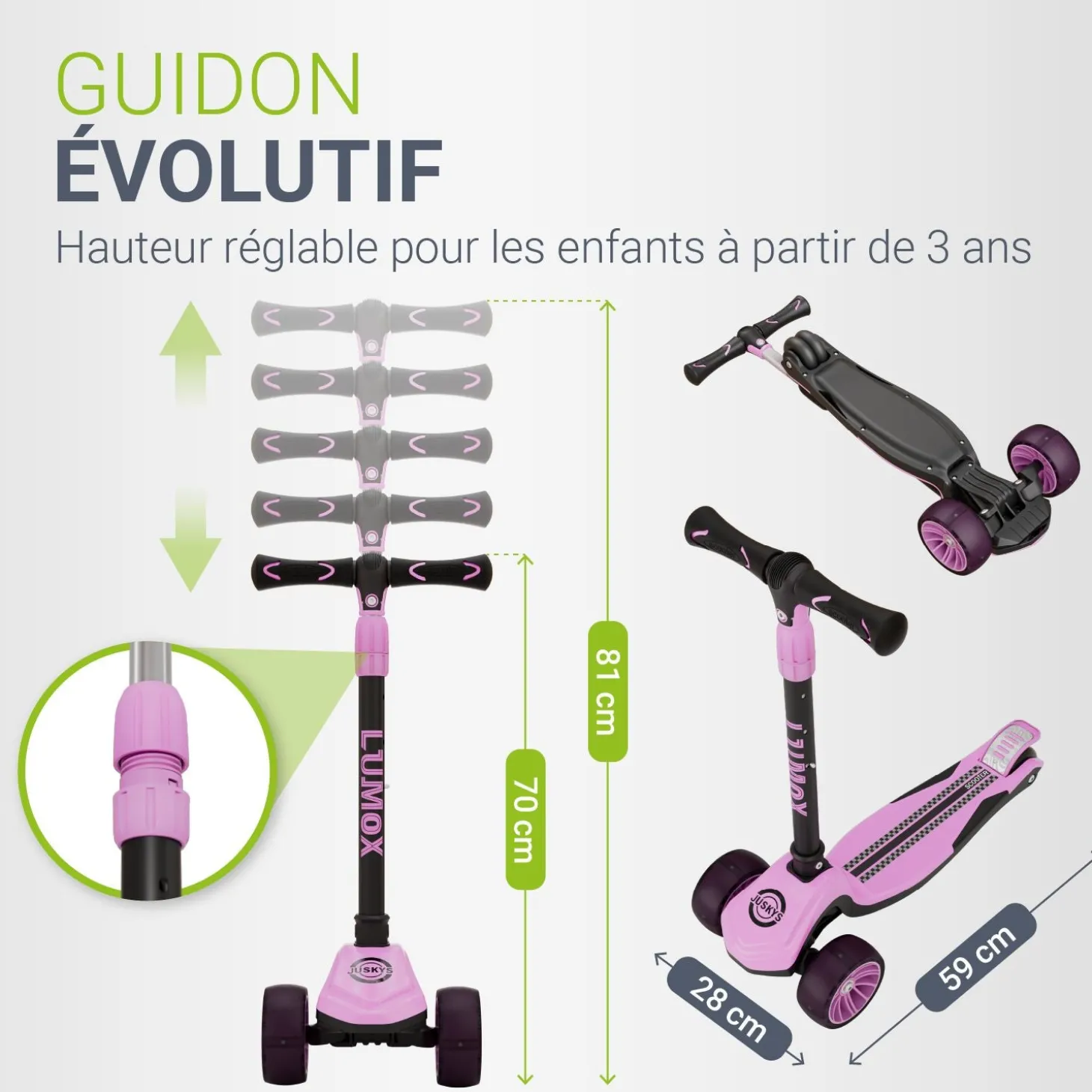 Kinderroller Lumox
