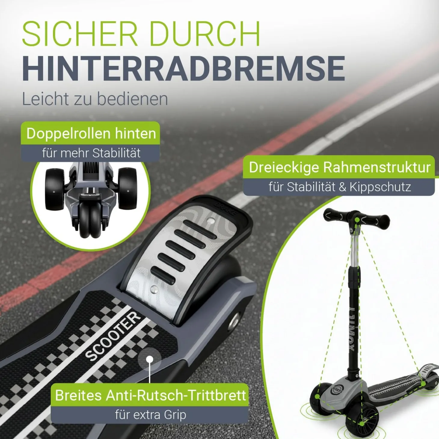 Kinderroller Lumox