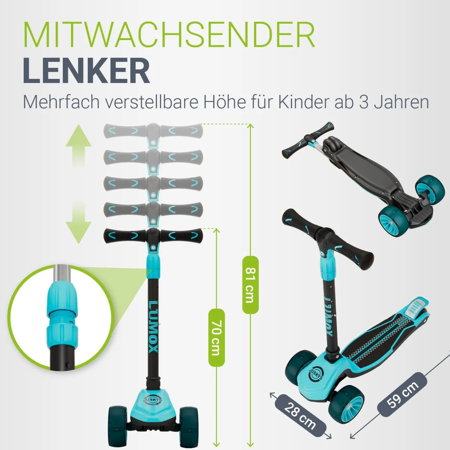 Kinderroller Lumox