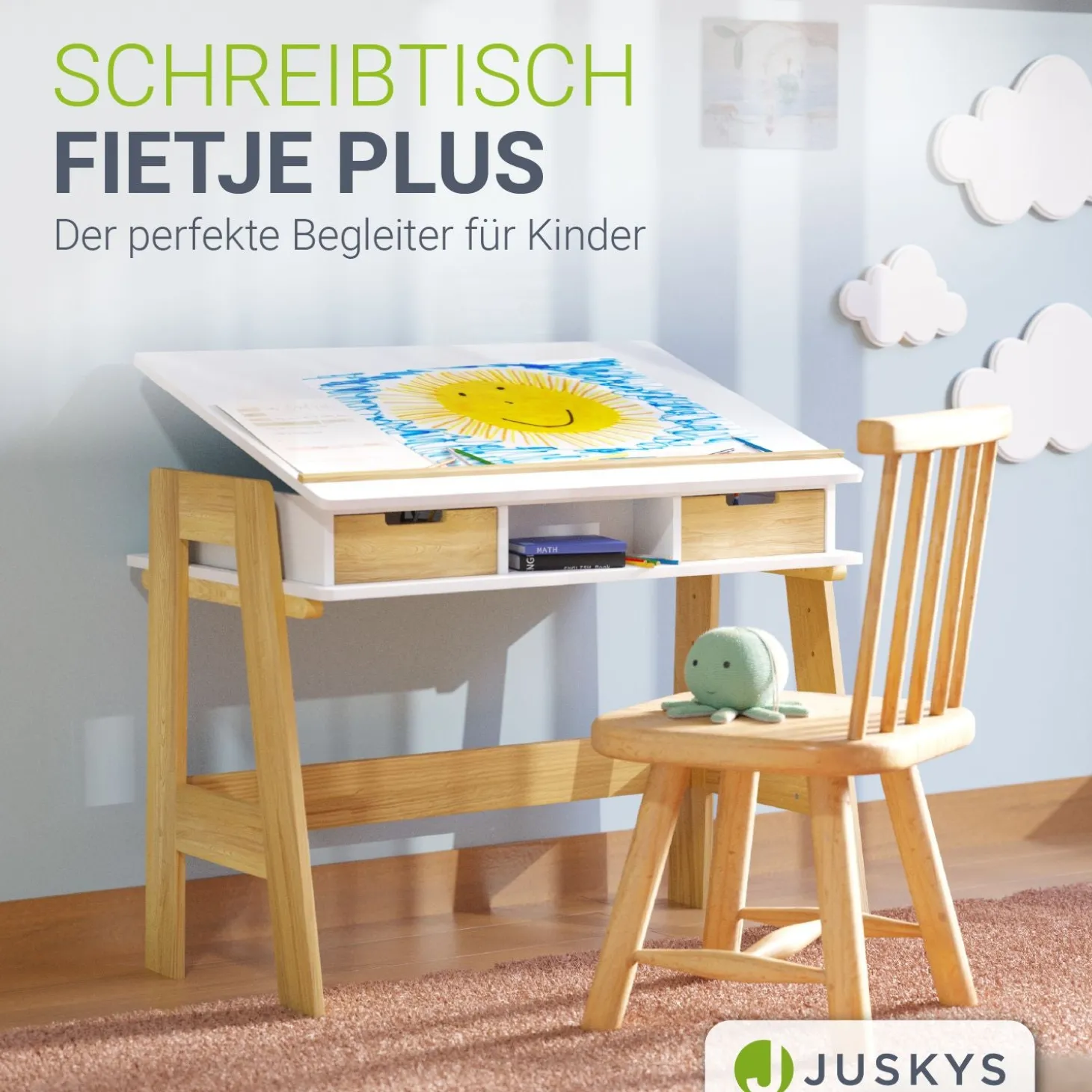 Kinder Schreibtisch Fietje