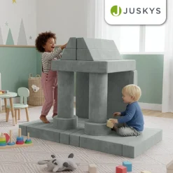 Kindersofa Kayo mit Cord Bezug & Kissen
