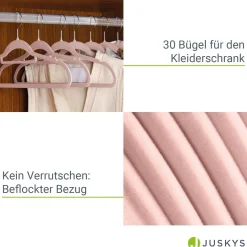 Kleiderbügel - Samt