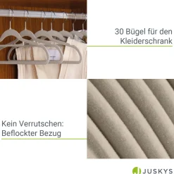 Kleiderbügel - Samt