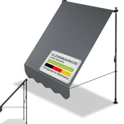 Klemmmarkise Kapstadt mit Handkurbel