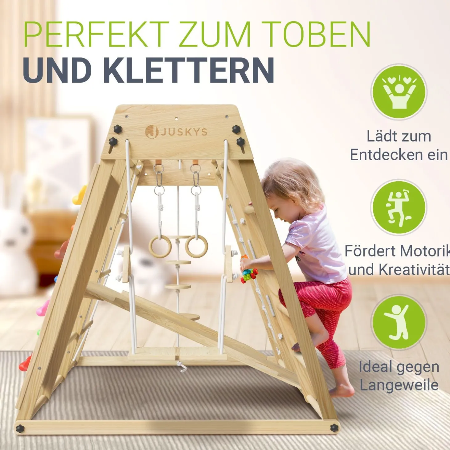 Klettergerüst Indoor für Kinder