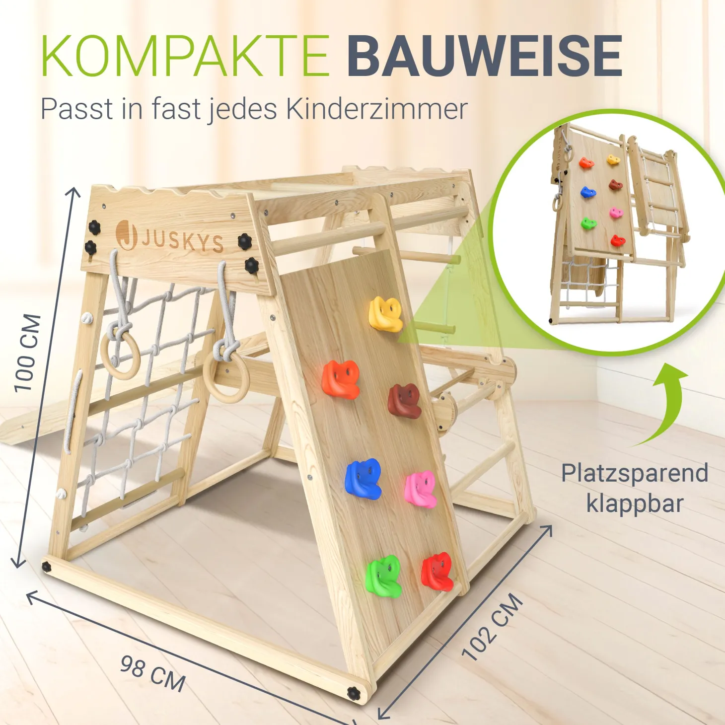 Klettergerüst Indoor für Kinder