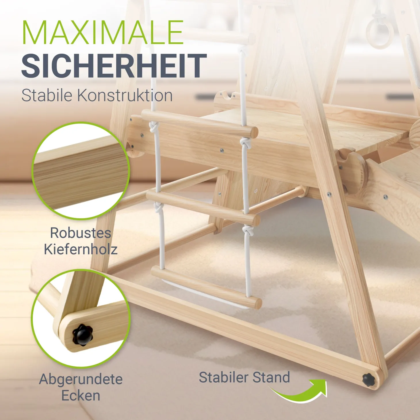 Klettergerüst Indoor für Kinder