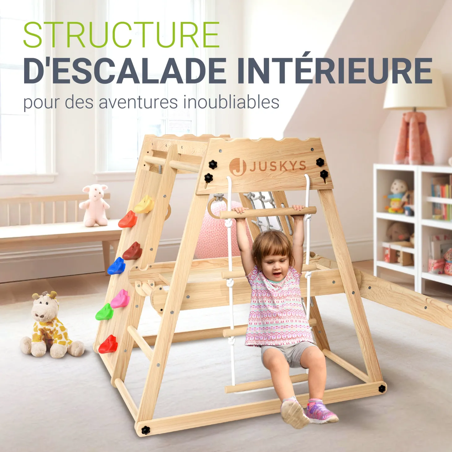 Klettergerüst Indoor für Kinder