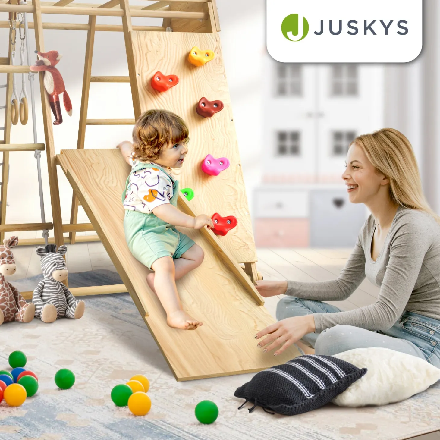 Klettergerüst Indoor für Kinder
