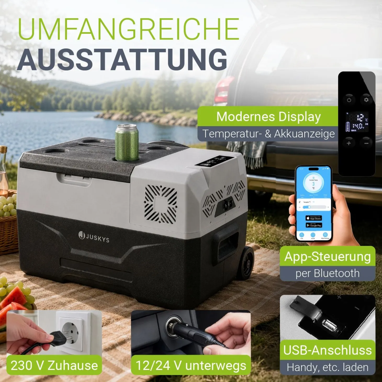 Kompressor Kühlbox Yukon 30l oder 50l