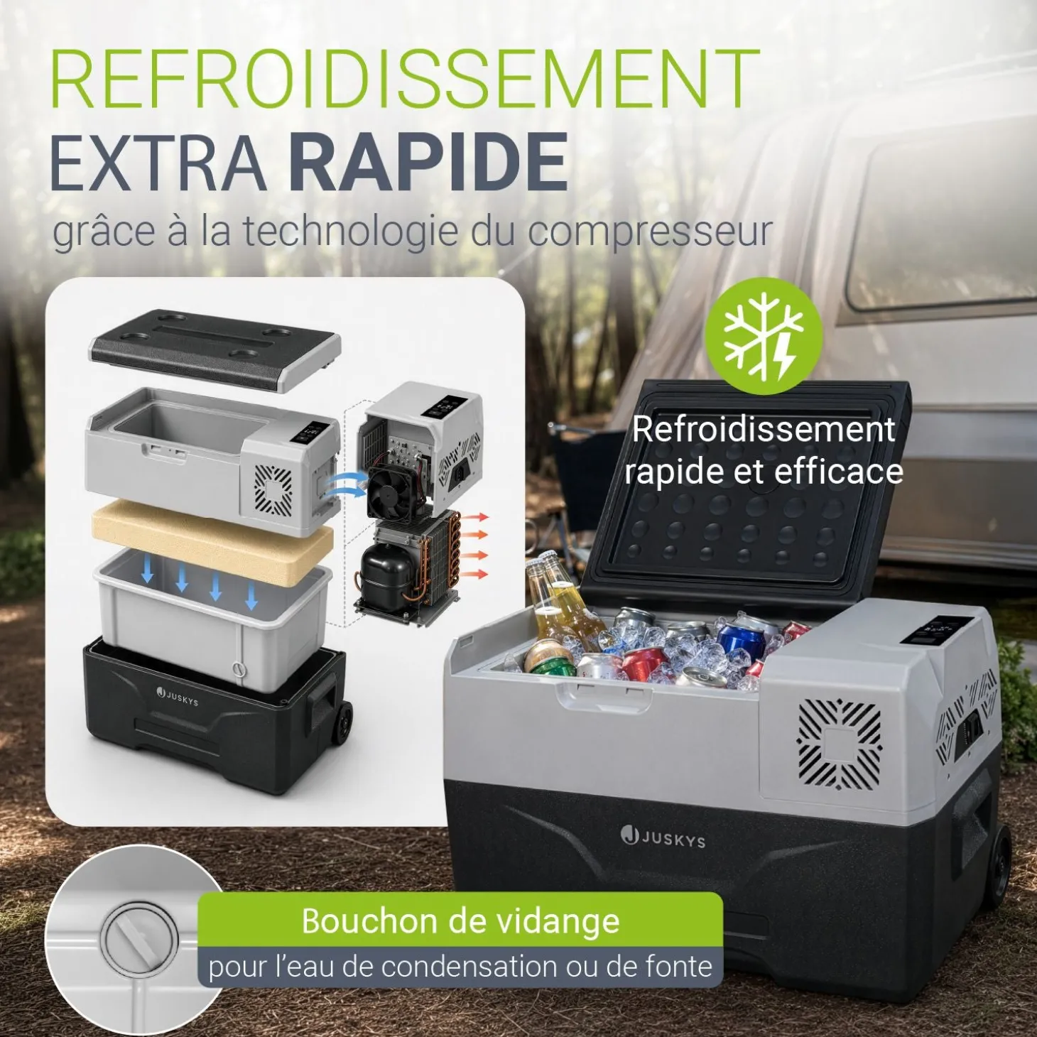 Kompressor Kühlbox Yukon 30l oder 50l