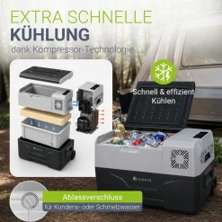 Kompressor Kühlbox Yukon 30l oder 50l