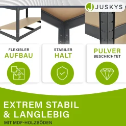 Lagerregal Basic 200 x 100 x 60 cm