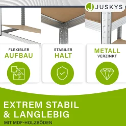 Lagerregal Basic 200 x 100 x 60 cm