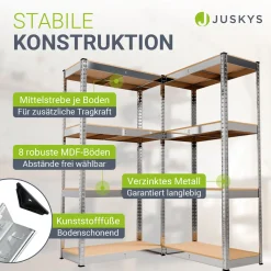 Lagerregal Easy 2er Set 160 x 80 x 40 cm