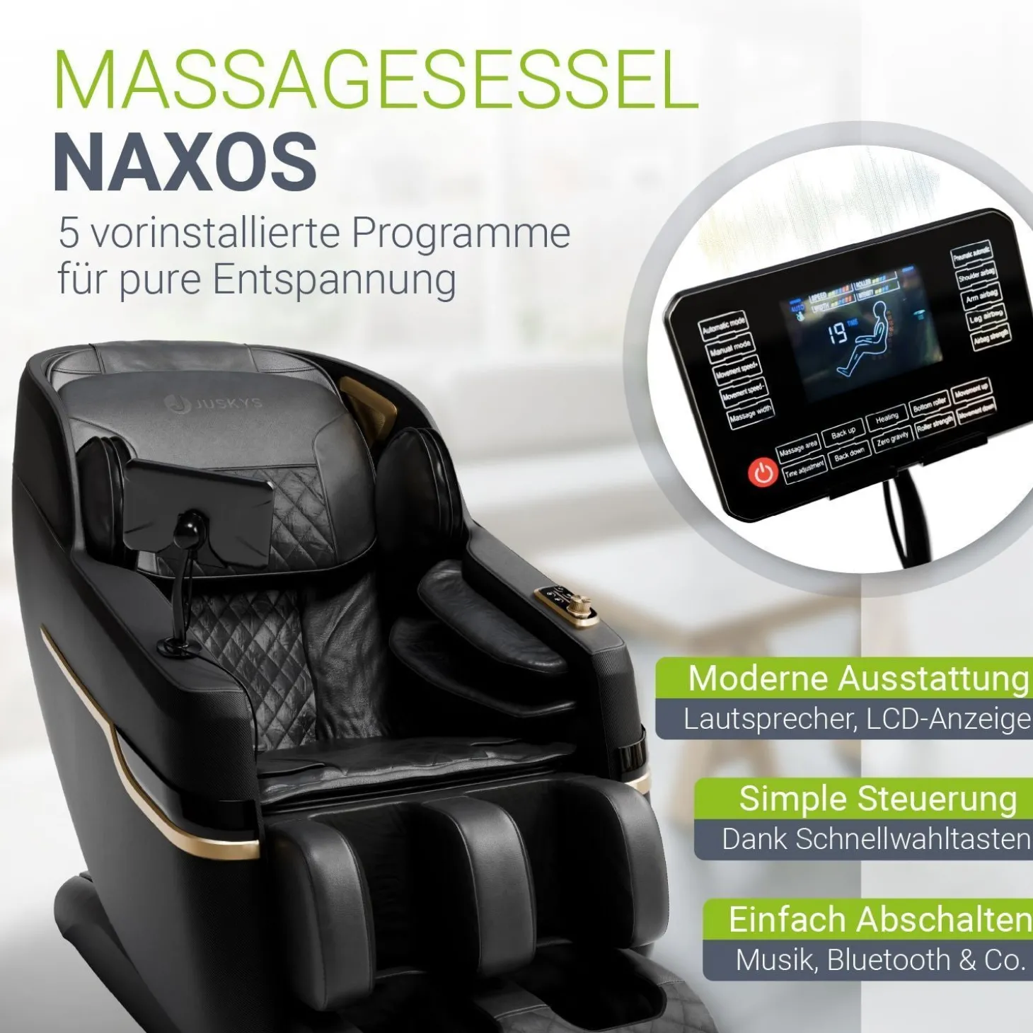 Massagesessel Naxos