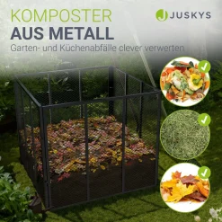 Metall Komposter für Gartenabfälle