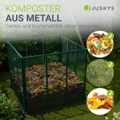 Metall Komposter für Gartenabfälle