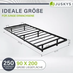 Metall Schwebebett Palamos