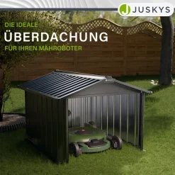 Mähroboter Garage mit Satteldach